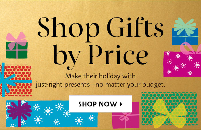 Shop Gifts by Price