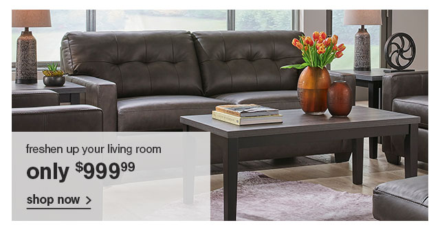 freshen up your living room only $999.99 shop now>