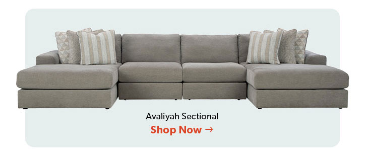 Avaliyah Sectional. Click to shop now.