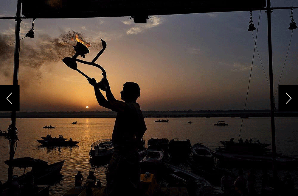 Ganges River ritual