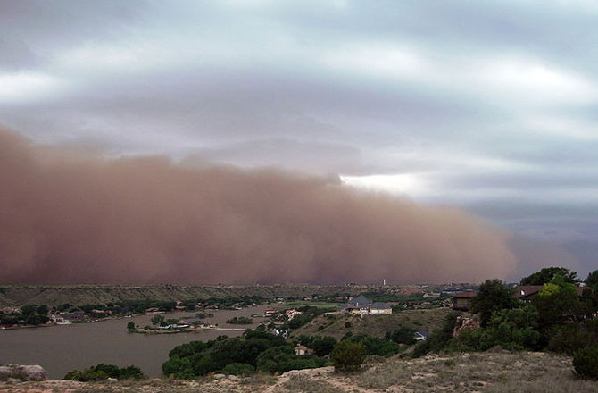 Texas dust storm