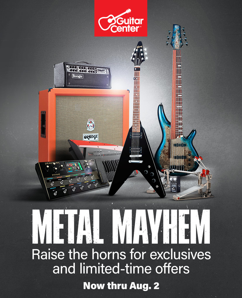 Metal Mayhem. Raise the horns for exclusives and limited-time offers. Now thru Aug. 2. Shop now