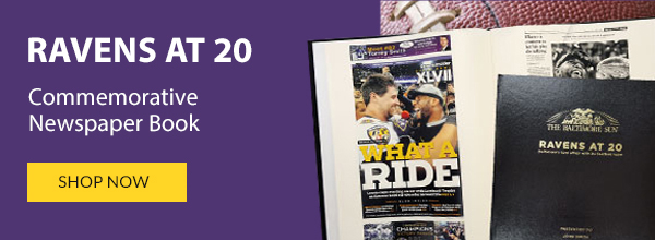 Baltimore Ravens Personalized Newspaper Book