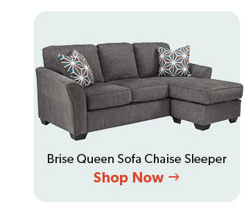 Brise Queen Sofa Chaise Sleeper. Click to shop now.