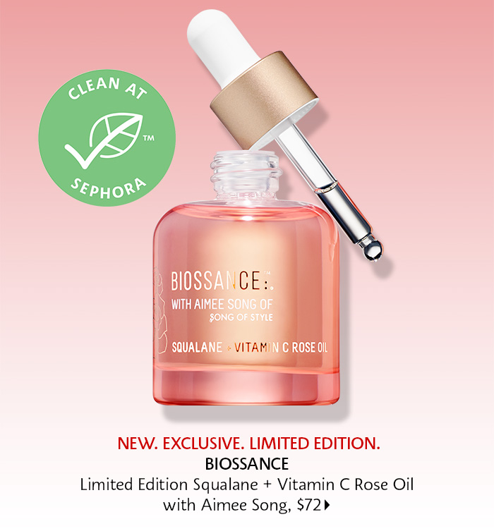 Biossance Limited Edition Squalane + Vitamin C Rose Oil