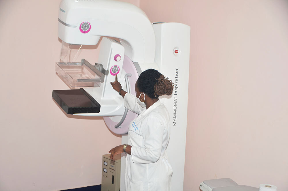 Early detection is key to surviving breast cancer. Regular mammograms have long been our go-to screening tool—as seen in this image of a nurse operating a mammography machine at Uganda Cancer Institute (UCI) in Kampala on World Cancer Day.