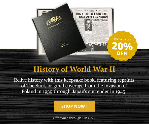 Shop the New 'History of World War II' Personalized Newspaper Book