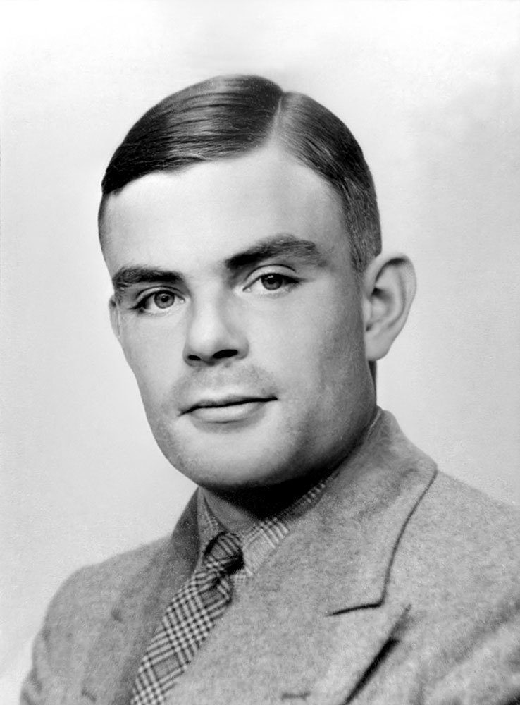 A portrait of Alan Turing