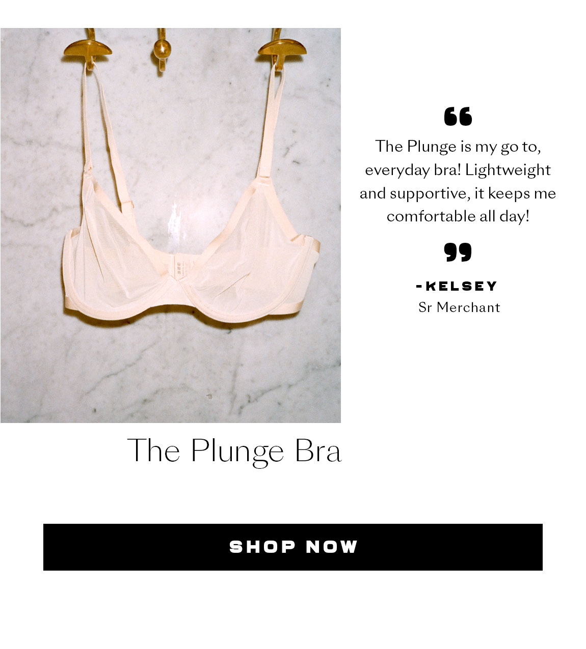 Shop Plunge Bra