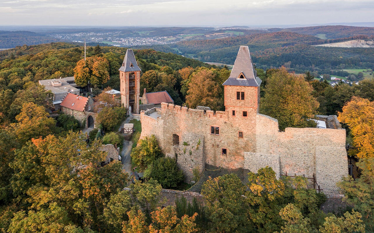 This castle in southern Hesse, Germany, inspired legends since the 17th century.