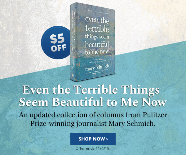 Even the Terrible Things Seem Beautiful to Me Now: An updated collection of columns from Pulitzer Prize-winning journalist Mary Schmich.