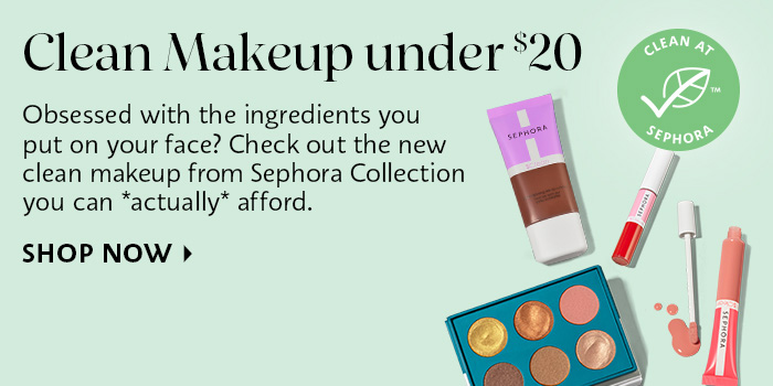 Sephora Collection Clean Makeup under $20