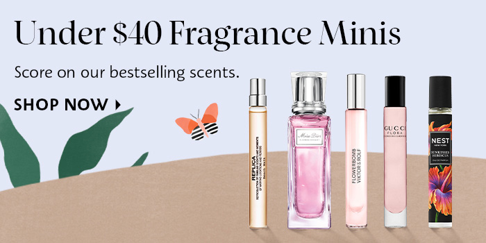 Under $40 Fragrance Minis
