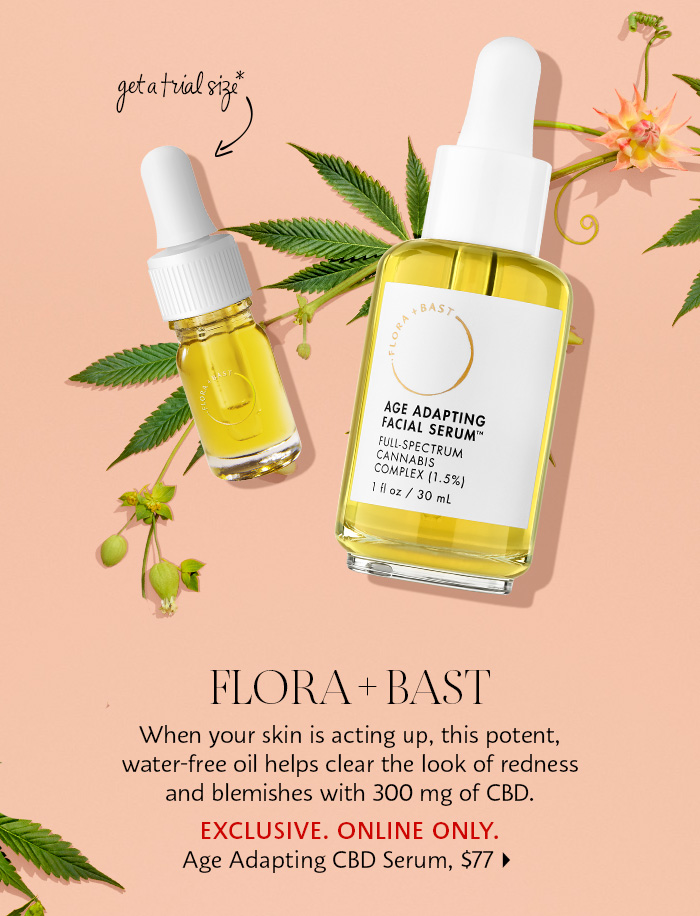 Flora + Bast Age Adapting CBD Serum