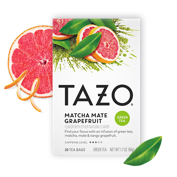 TAZO MATCHA MATE GRAPEFRUIT