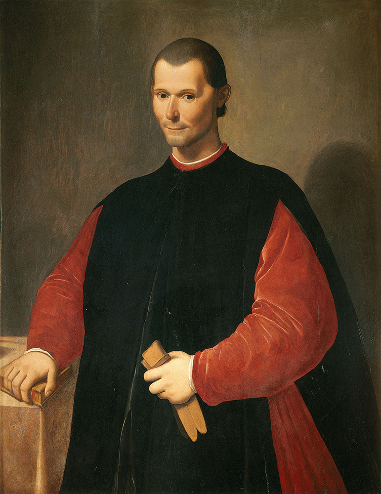 A painting of a man