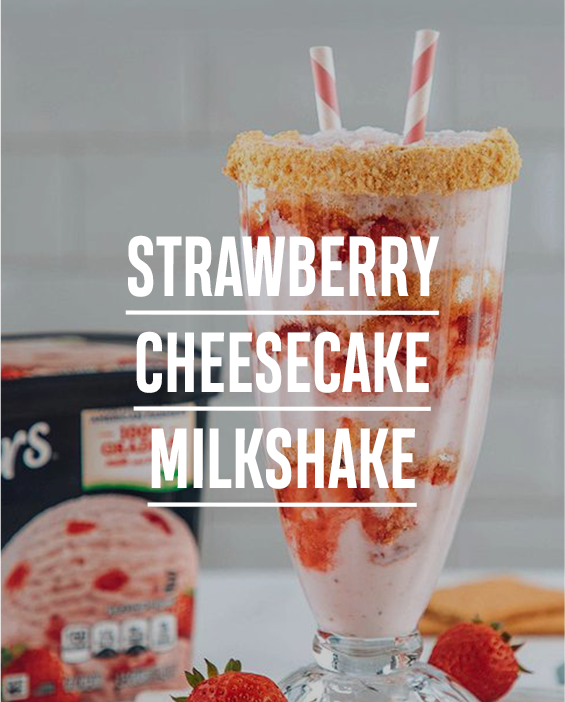 Strawberry Cheesecake Milkshake