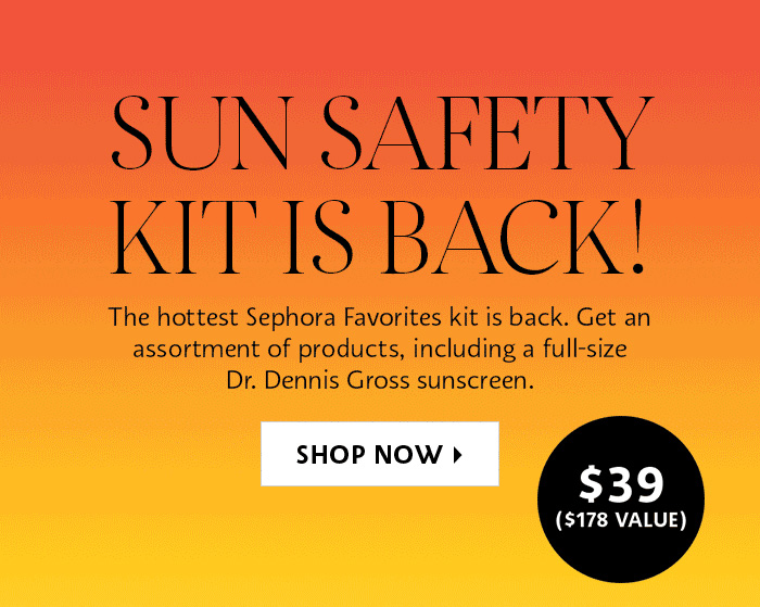 Sun Safety Kit Is Back