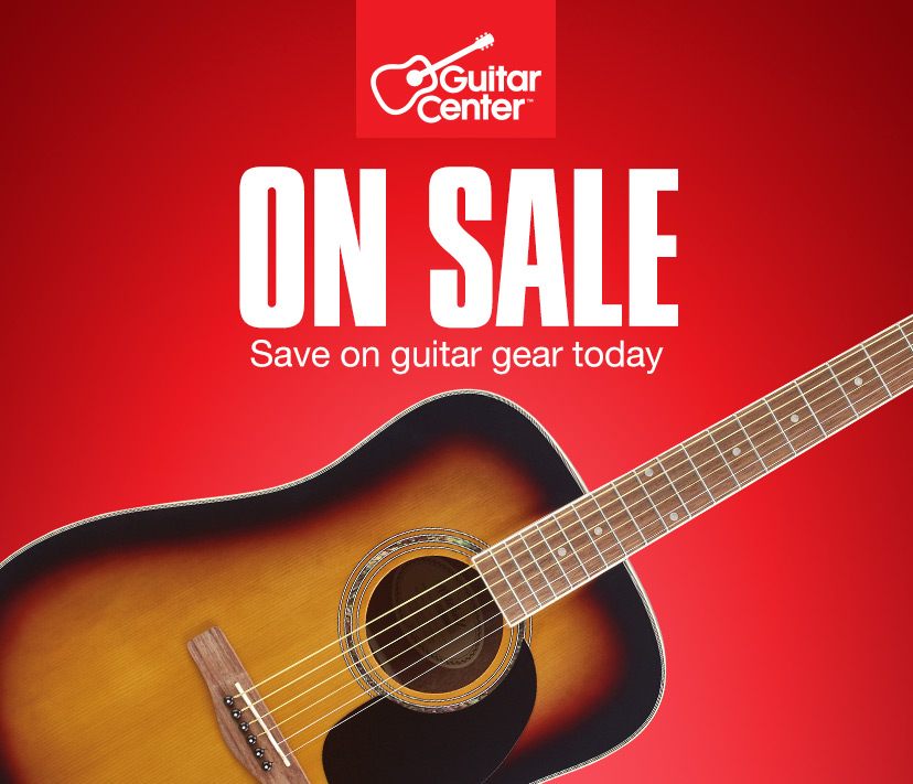 On Sale Save on guitar gear today. Shop Now 