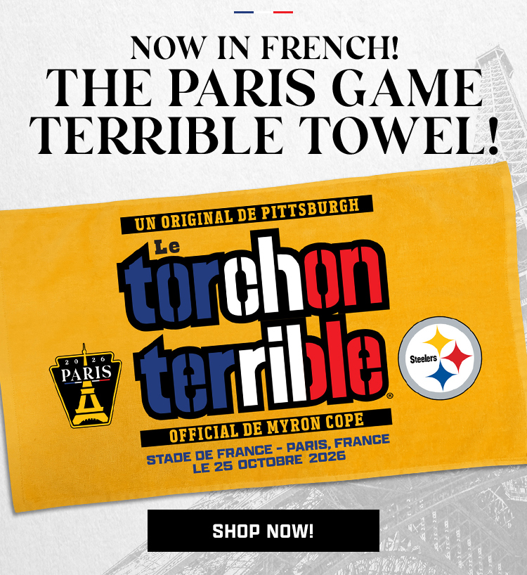Shop Now Paris Game Terrible Towel