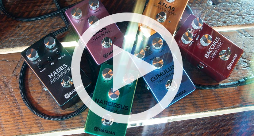 GAMME Narcissus Warm Delay Effect Pedal Demo