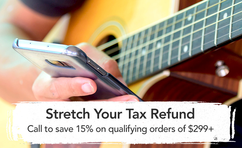 Make Your Tax Refund Go Further. Dial up a Gear Adviser and get 15% off qualifying orders of $299+. Get Details or call 800-449-9128