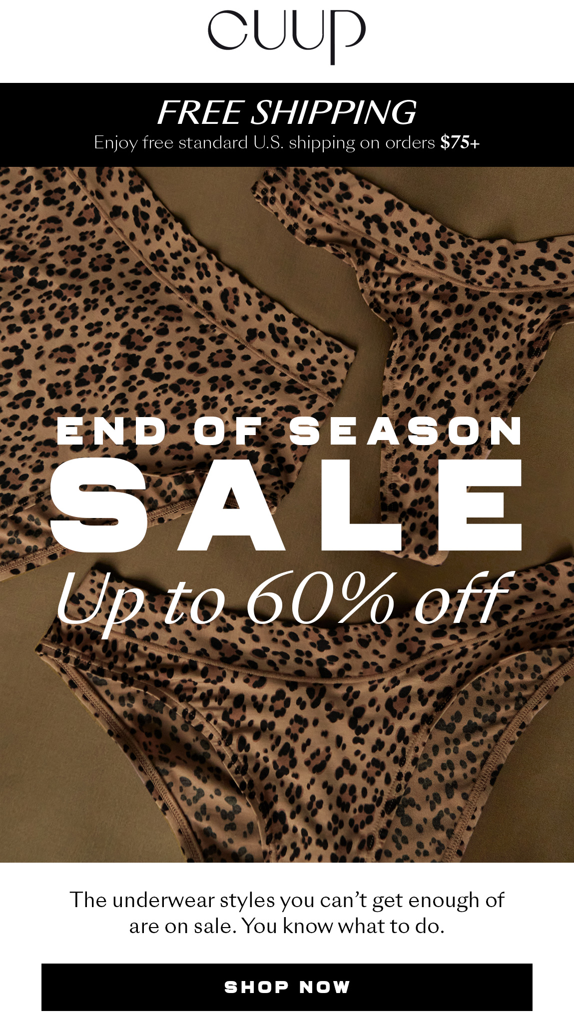 End Of Season Sale