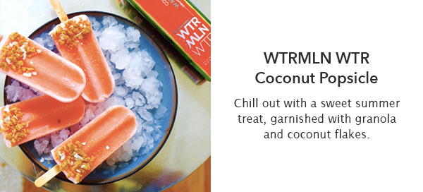 WTRMLN WTR Coconut Popsicle