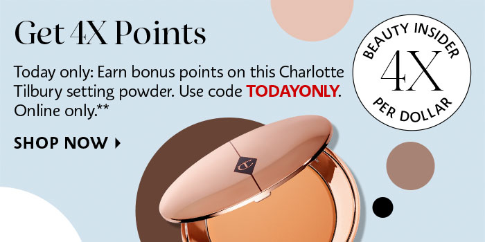 Get 4X Points Charlotte Tilbury