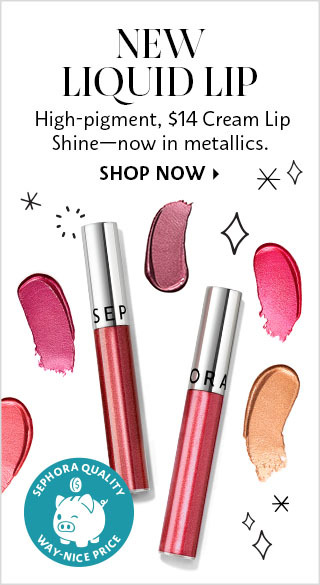 Sephora Collection Cream Lip Shine Metallic