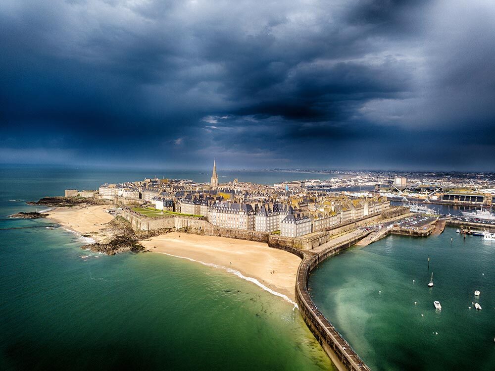 Nearly annihilated during World War II, Saint-Malo (above) has long been a beacon of maritime adventure—and potent rebellion.