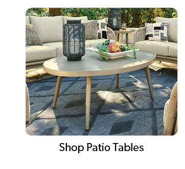 Click to Shop Patio Tables