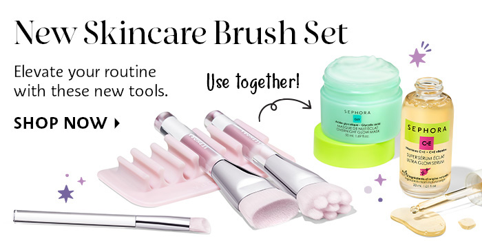 New Skincare Brush Set
