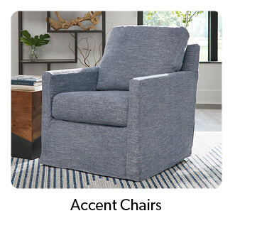 Click to shop Accent Chairs.