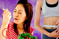 Dieter measures belly