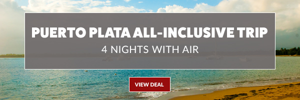 Puerto Plata 4-Night All-Inclusive Trip with Air