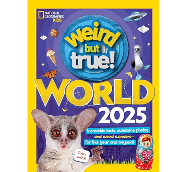 The cover of Weird But True World 2025