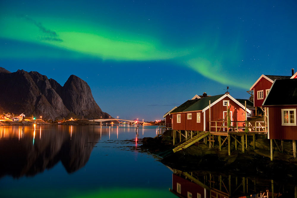 Aurora borealis in Norway