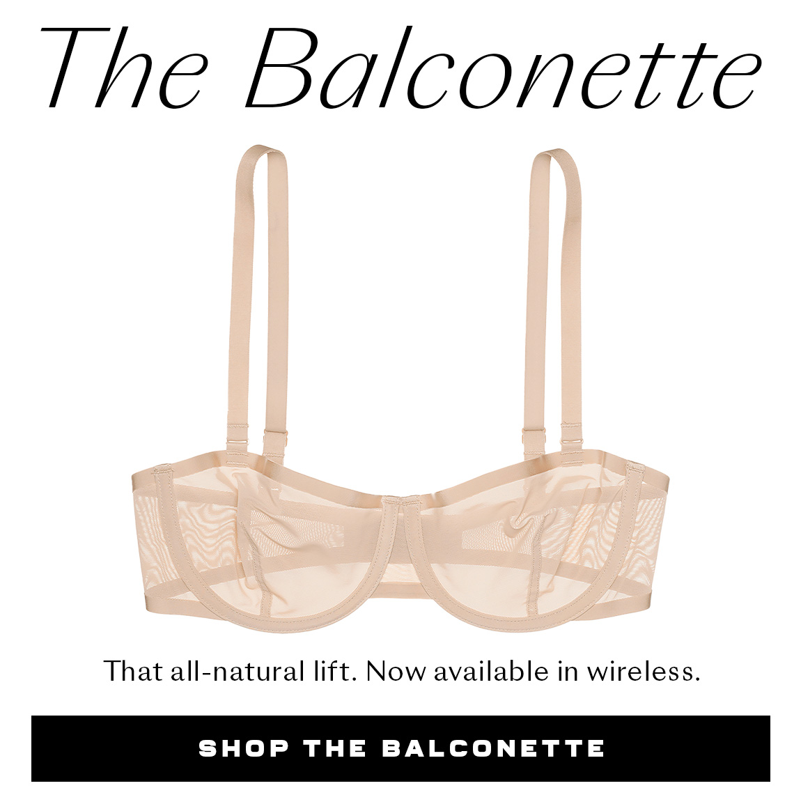 Shop Balconette