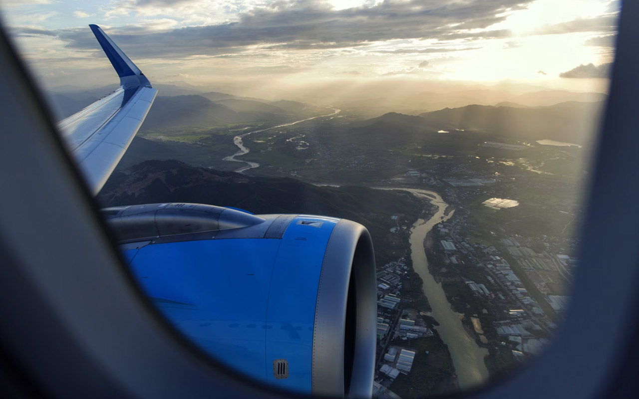 Mountains, storms, and the jet stream all affect airplane turbulence.