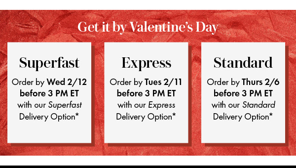 Valentine's Day Shipping