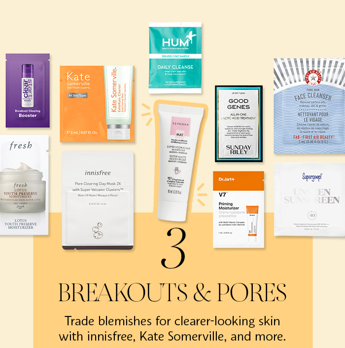 Breakouts & Pores