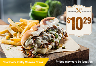 Cheddar's Philly Cheese Steak