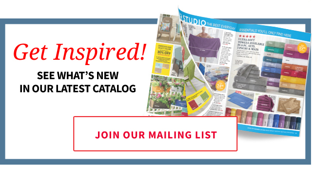 Join our catalog mailing list