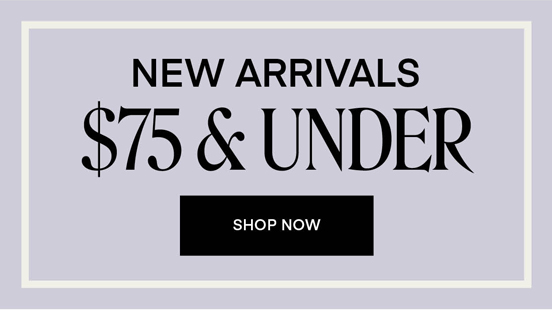 Shop New Arrivals