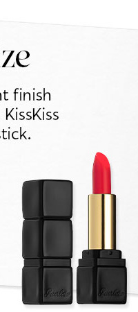 Guerlain KissKiss Creamy Satin Finish Lipstick