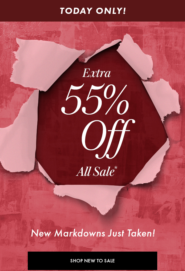 Extra 55% off all sale