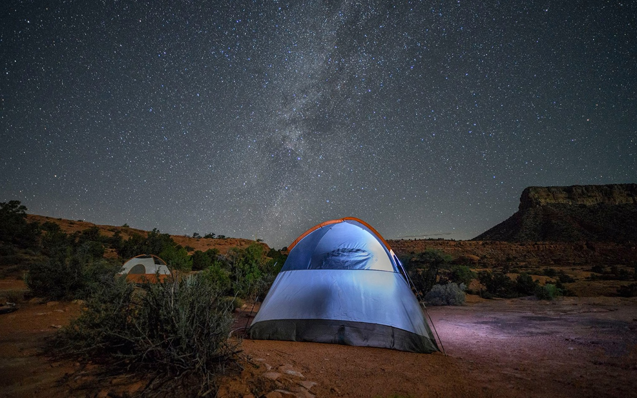 A growing list of Dark Sky Preserves in the U.S., like Grand Canyon National Park pictured here, help travelers find places with the least amount of light pollution—and the best stargazing.