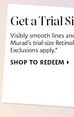 Shop to Redeem