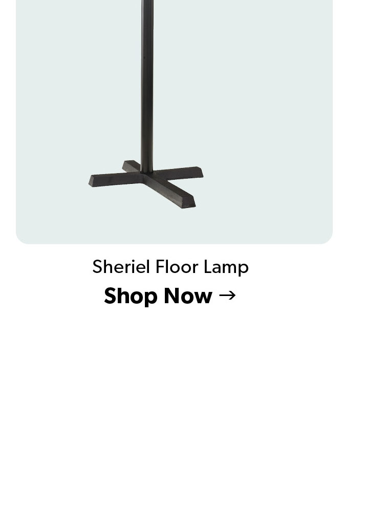 Sheriel Floor Lamp. Click to shop now.